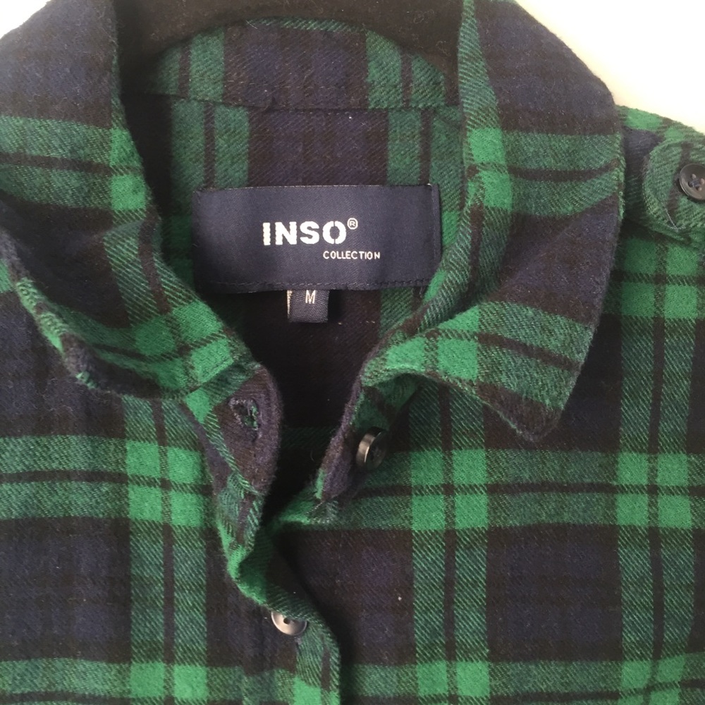 Inso Collection Plaid Flannel Shirt View 4